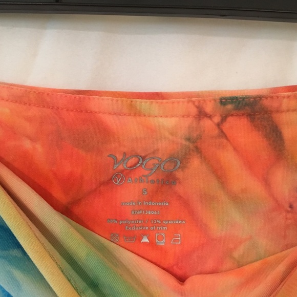 Vogo Tie dye Capri leggings - Picture 3 of 3
